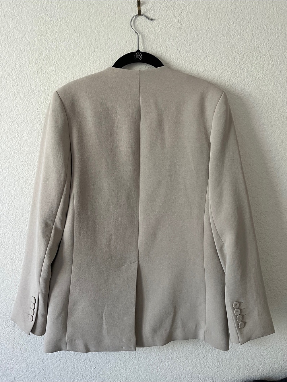 Mango Taupe Open-Front Blazer - Picture 4 of 4